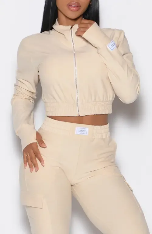Cloud Crop Jacket by Bombshell Sportswear