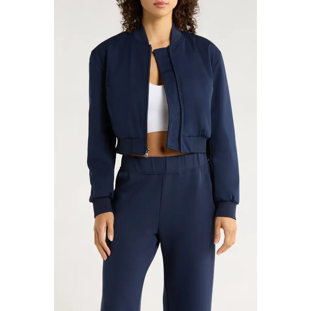 Crop Bomber Jacket by MPG