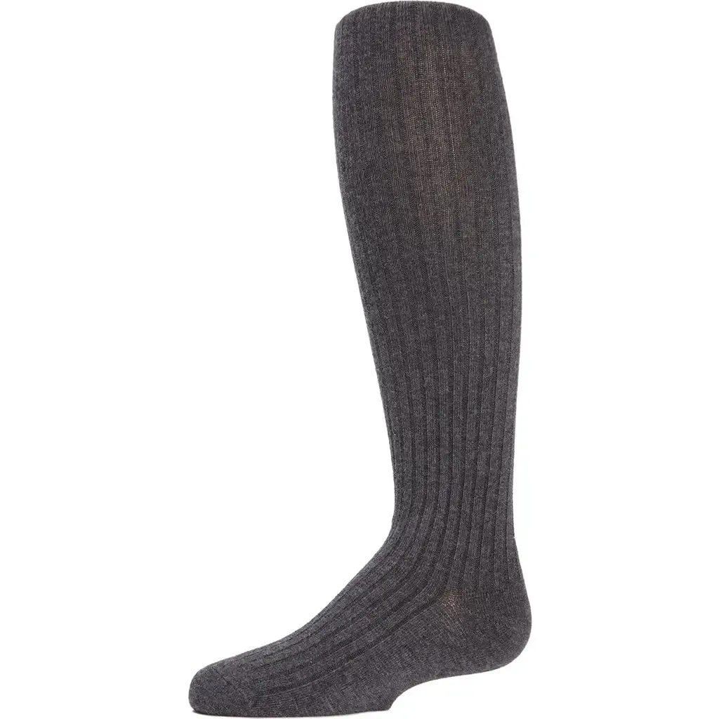 Ribbed Cotton Sweater Tights by MeMoi