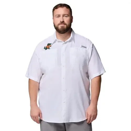 Florida Gators Tamiami Omni-Shade Button-Down Shirt by Columbia