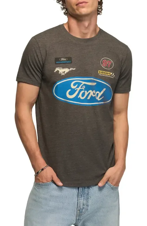 Ford Racing Cotton Blend Graphic T-Shirt by Lucky Brand