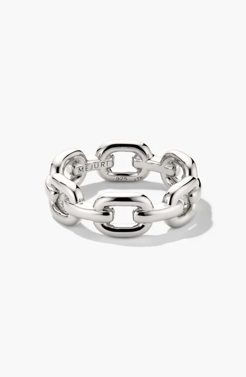 Stevie Ring in Sterling Silver by MEJURI