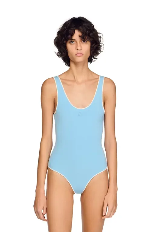 Knit Bodysuit by SANDRO