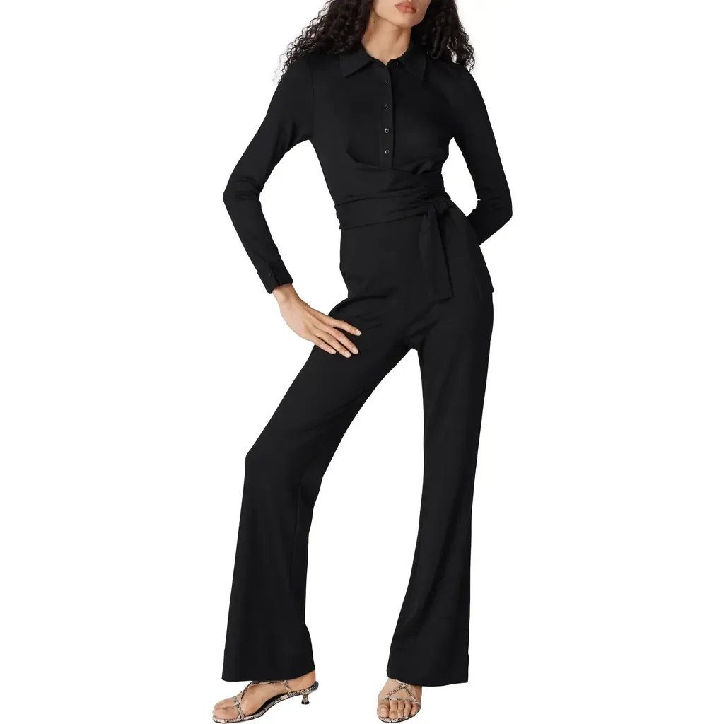 Michele Wide Leg Jumpsuit by Diane von Furstenberg