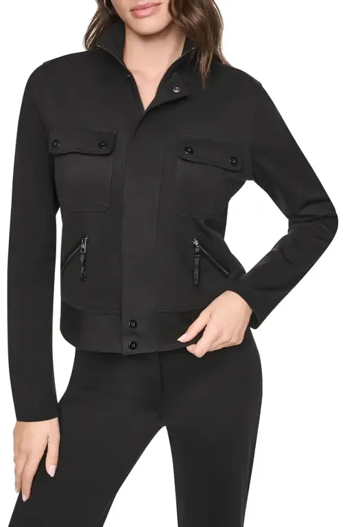 Soho Ponte Tech Jacket by DKNY