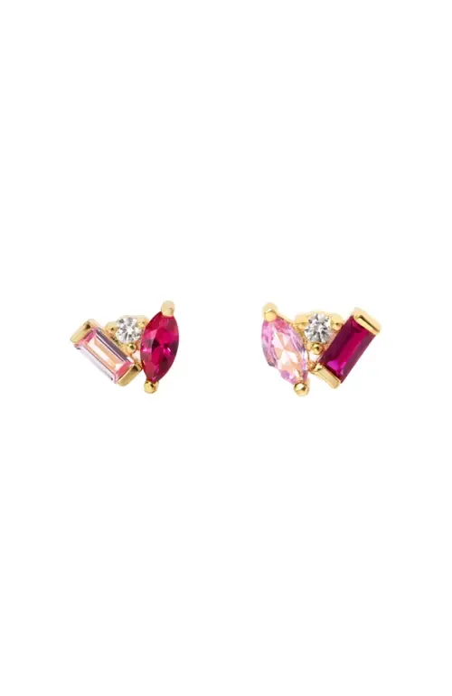 Seraphina Celeste Stud Earrings by Little Sky Stone