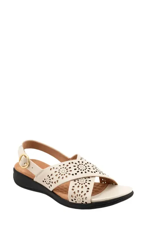 Tillman Perforated Slingback Sandal by SoftWalk®