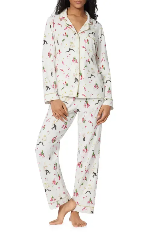 Print Stretch Cotton Pajamas by BedHead Pajamas