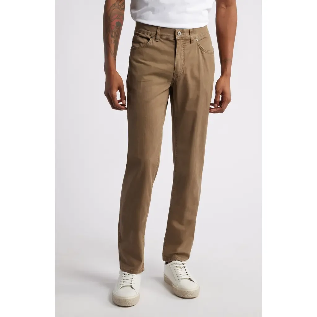 Cadiz Stretch Cotton Straight Leg Pants