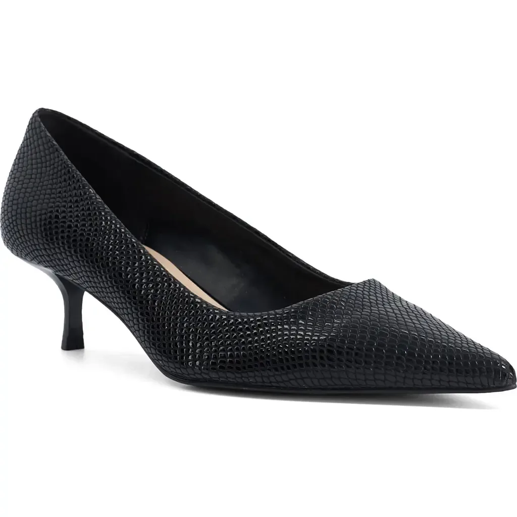 Amira Pointed Toe Pump by Dune London