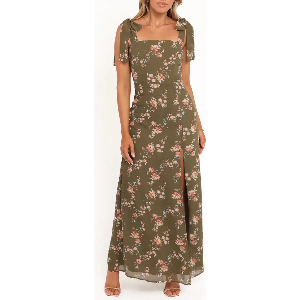 Renita Floral Maxi Dress by Petal & Pup