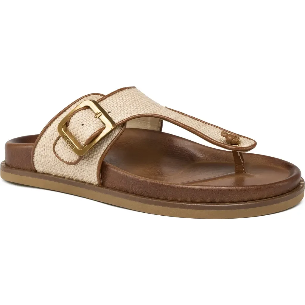 Kea Woven T Strap Sandal