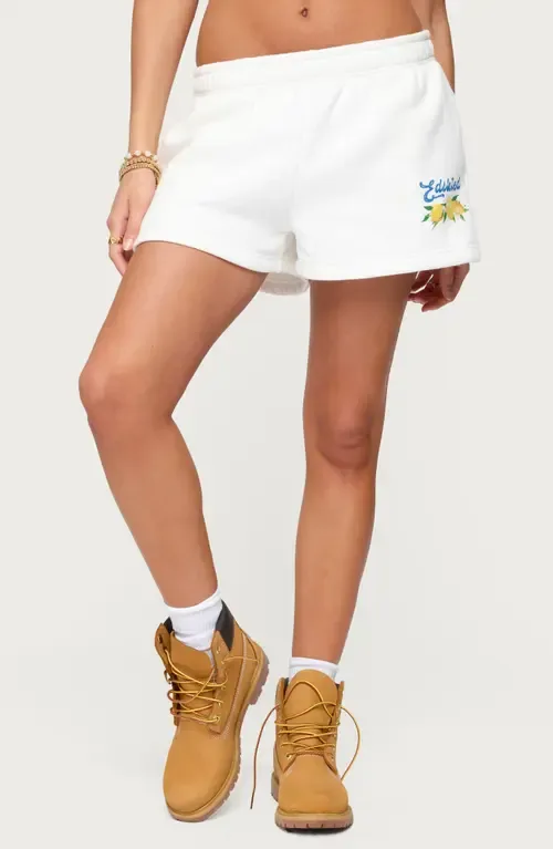 Squeeze the Day Sweat Shorts by EDIKTED