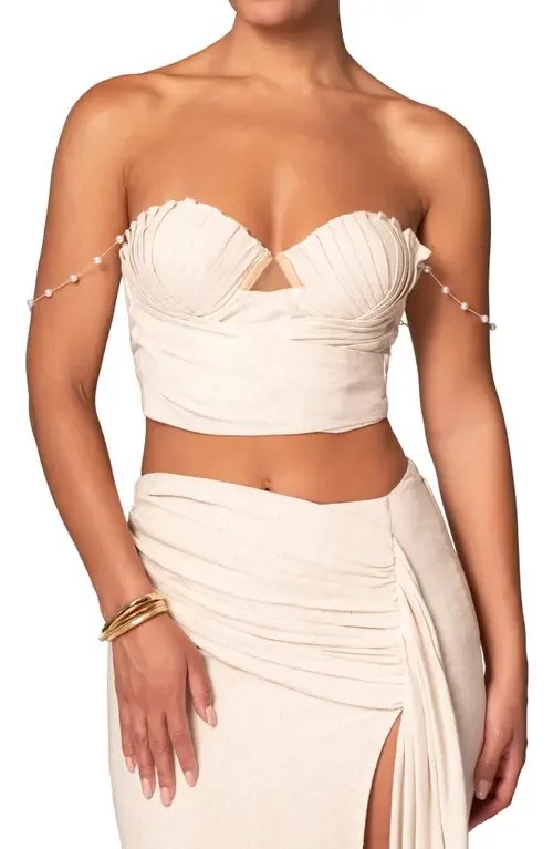 Arielle Corset Crop Top by JLUXLABEL