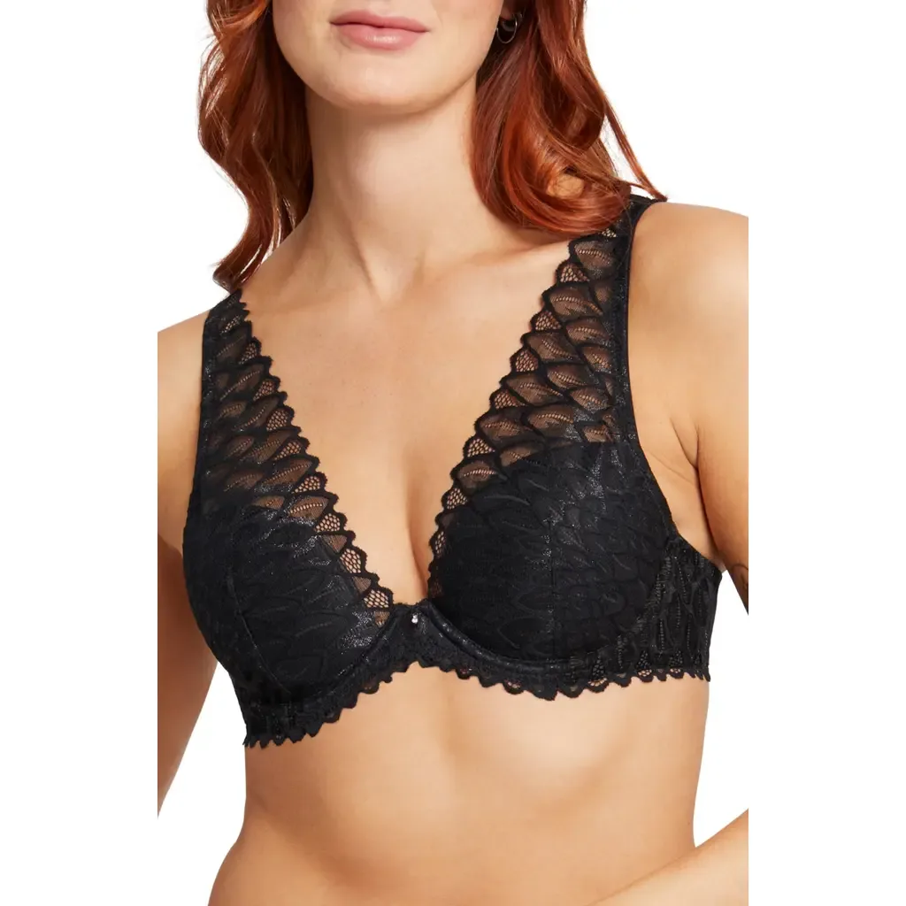 Lacey Mystique Lace Underwire Bra by Montelle Intimates