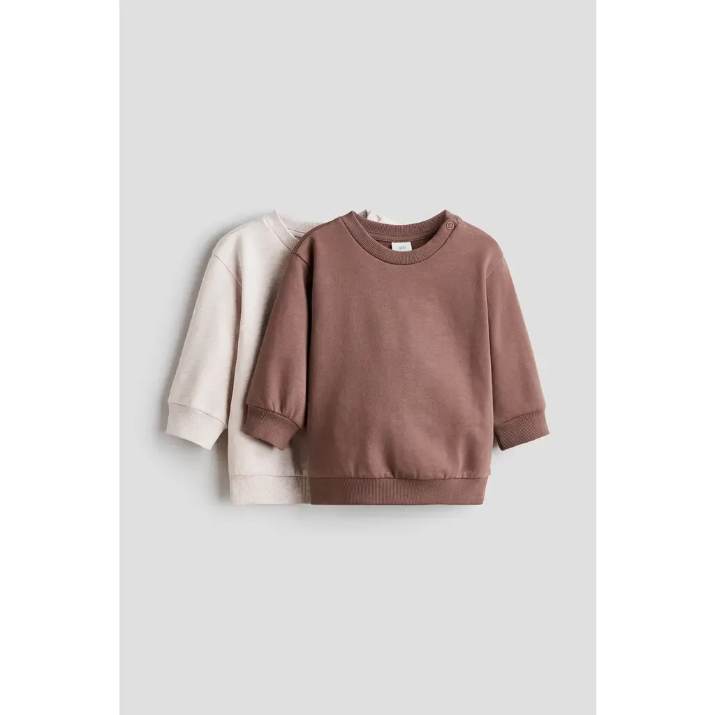 2-Pack Cotton Sweatshirts by H&M