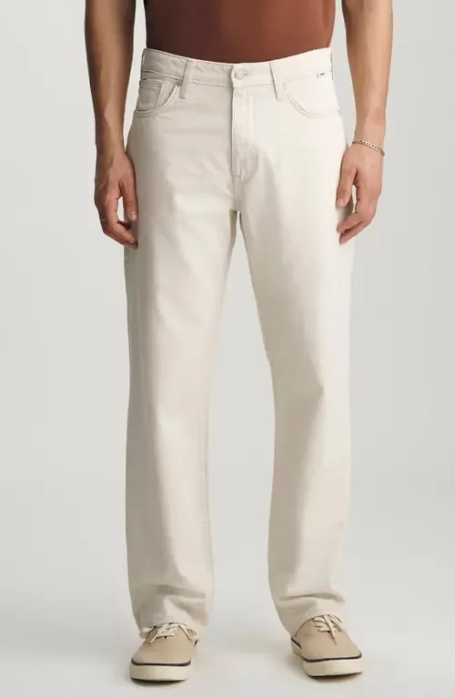 Marlon Relaxed Straight Leg Cotton & Linen Jeans by Mavi Jeans