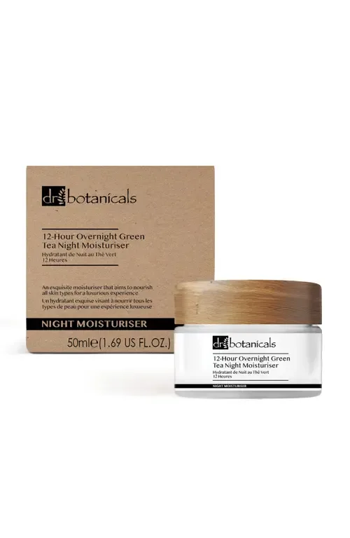 12-Hour Overnight Green Tea Moisturizer by DR BOTANICALS