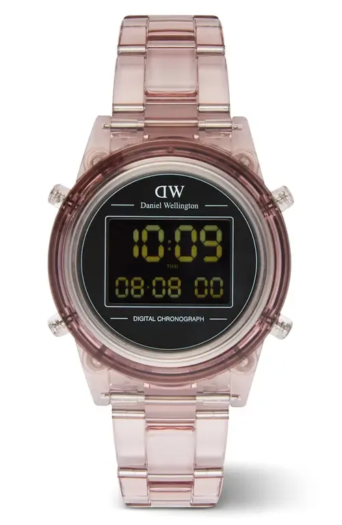 Retro Digital Bracelet Watch, 36mm by Daniel Wellington