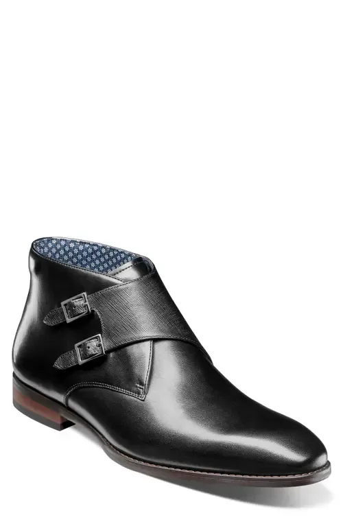 Kaius Double Monk Strap Boot by Stacy Adams