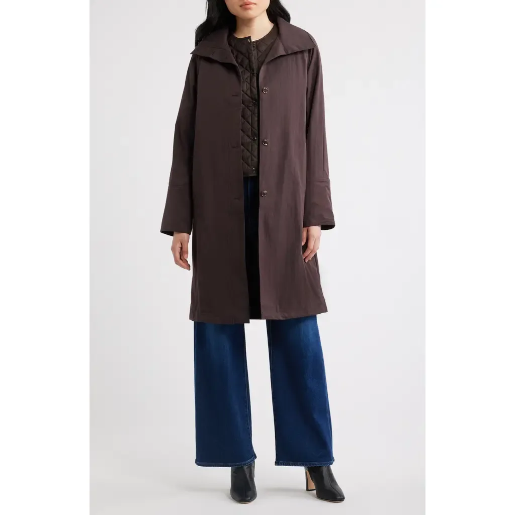 Raincoat with Quilted Vest by Bernardo