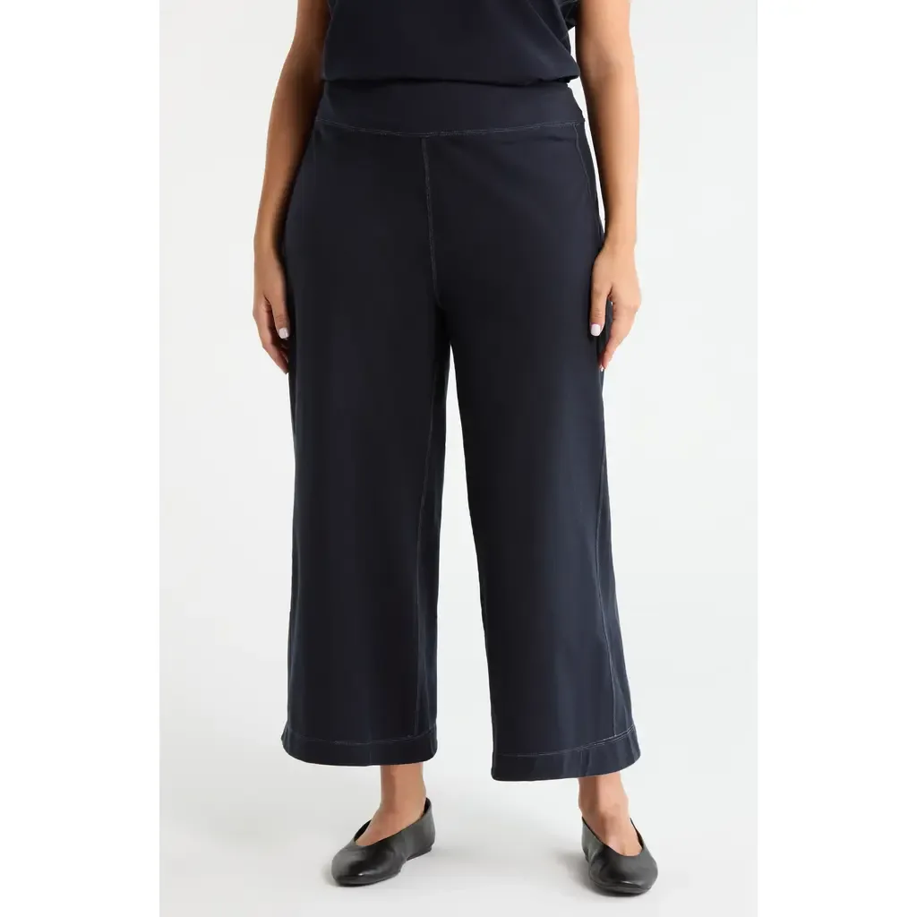 Jovie Reversible Crop Wide Leg Pants by Lysse