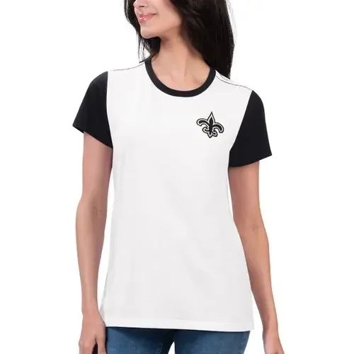 G-III 4Her by Carl Banks New Orleans Saints Fashion Illustration T-Shirt by G-III 4HER BY CARL BANKS