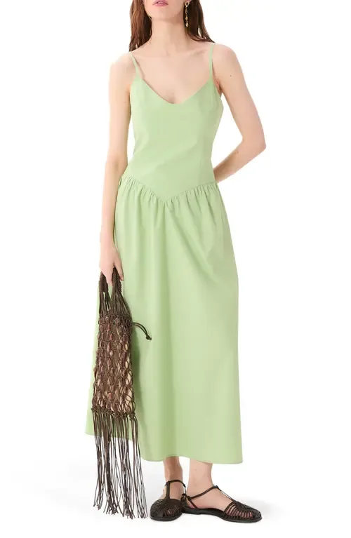 Izaro Sleeveless Maxi Dress by DELUC