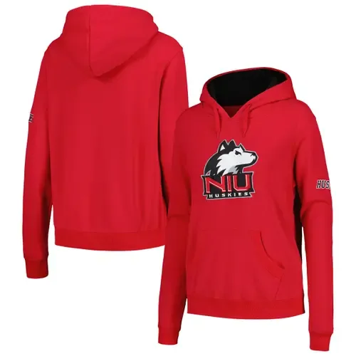 Northern Illinois Huskies Big Logo Pullover Hoodie by STADIUM ATHLETIC