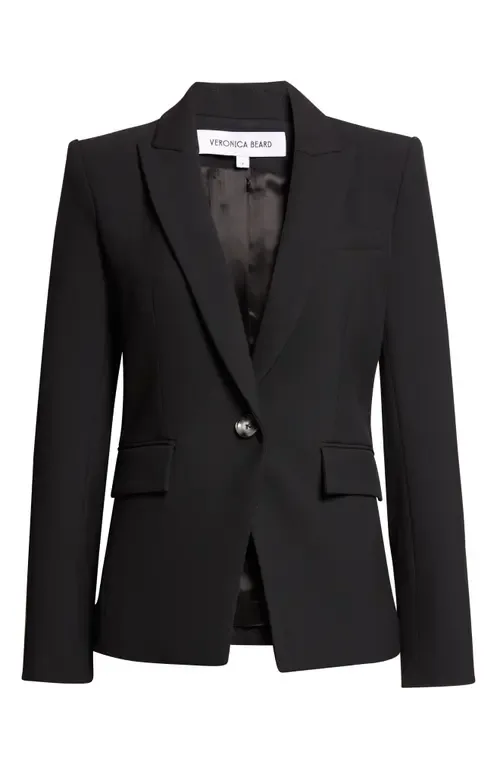 Miller Stretch Crepe Dickey Jacket by Veronica Beard