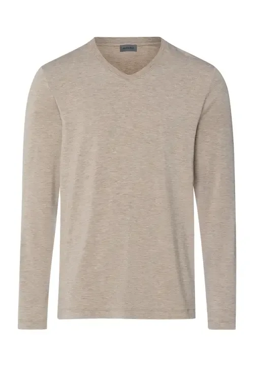 Casuals Long Sleeve V-Neck Top by HANRO