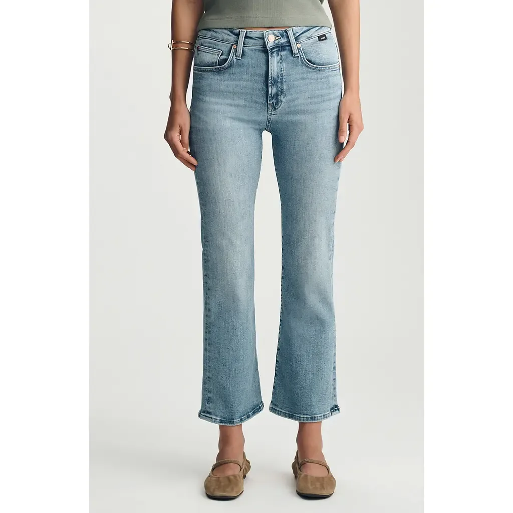 Anika Crop Flare Jeans by Mavi Jeans