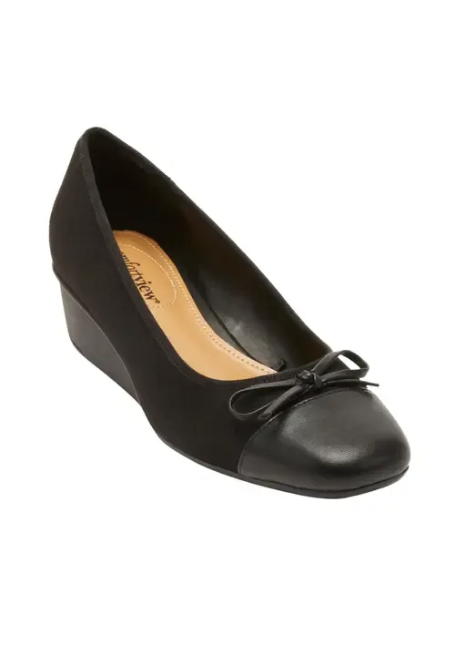 The Jade Slip on Wedge by Comfortview