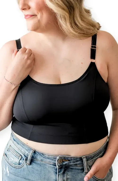 Busty Size Amelia Pumping and Nursing Crop Cami by Davin & Adley