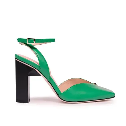 Hope Ankle Strap Heels - High by Tiannia Barnes