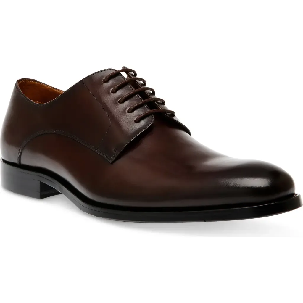 Daedric Derby in Brown Leat by Steve Madden