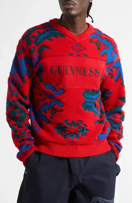 JW Anderson x Guinness Carpet Jacquard Wool Sweater by JW Anderson