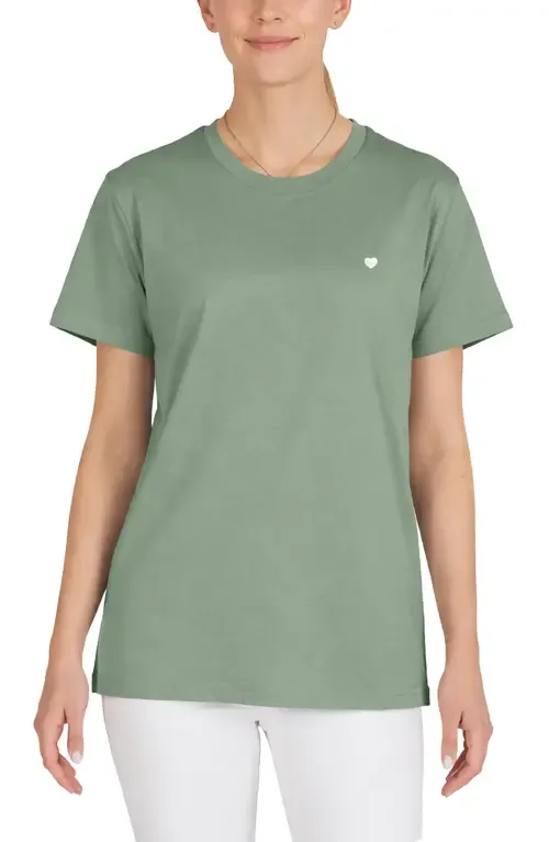 Lil Heart Jersey Relaxed Tee by Dalix