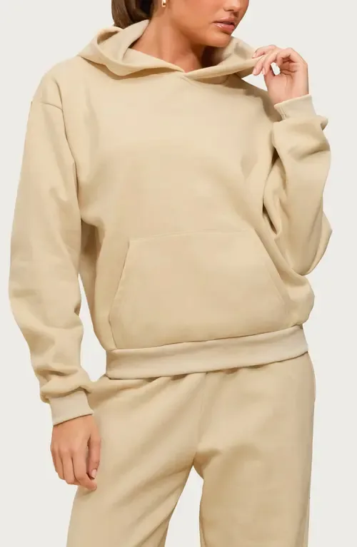 Kyrie Cotton Blend Hoodie by EDIKTED