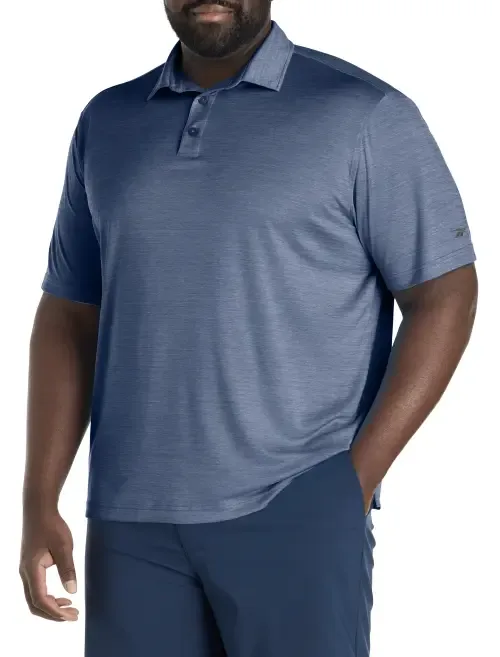 Performance Heather Polo Shirt by Reebok