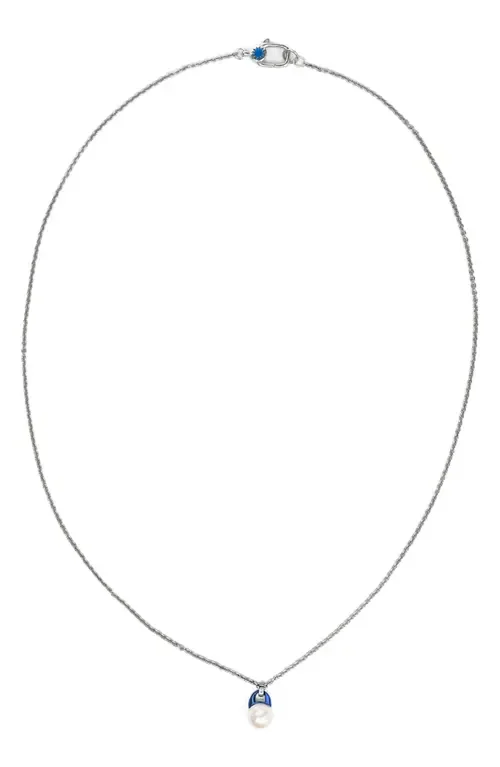 Graphic Freshwater Pearl Necklace by POLITE WORLDWIDE