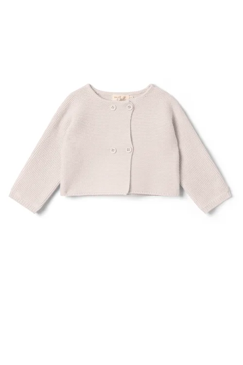 Double Breasted Knit Cardigan by Bebe Bella