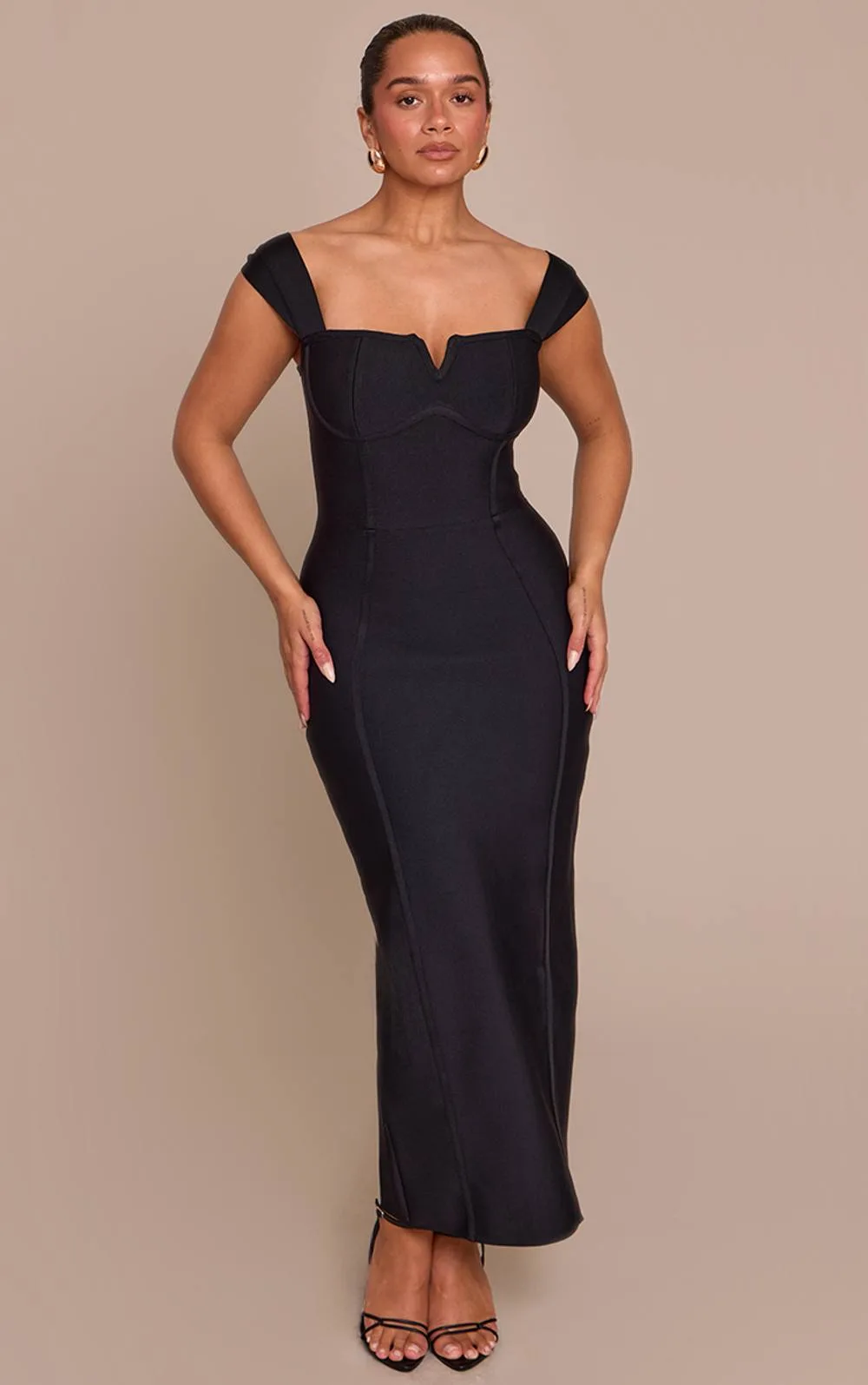 Bandage Midi Dress by PrettyLittleThing