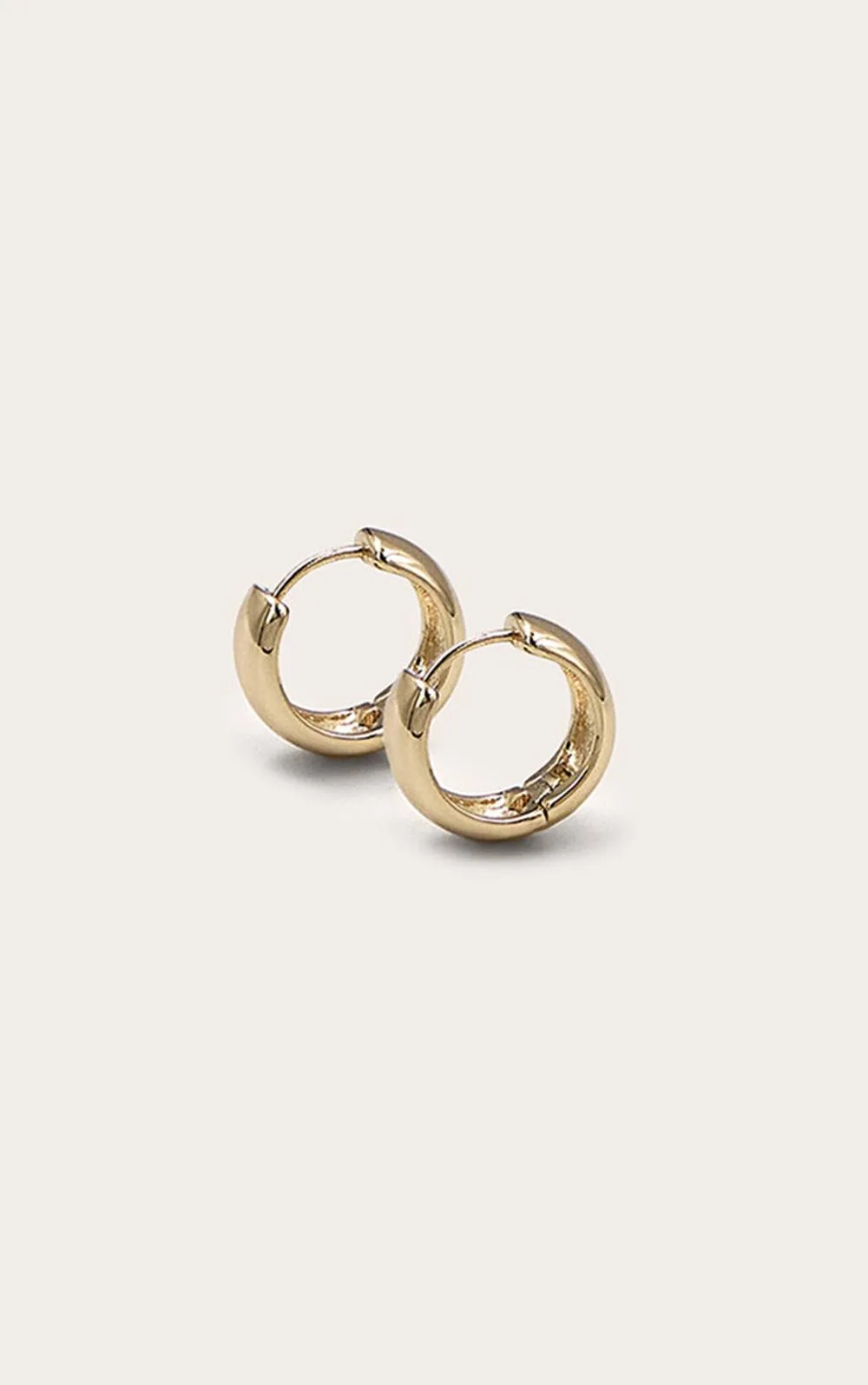 Chunky Mini Hoop Earrings by PrettyLittleThing