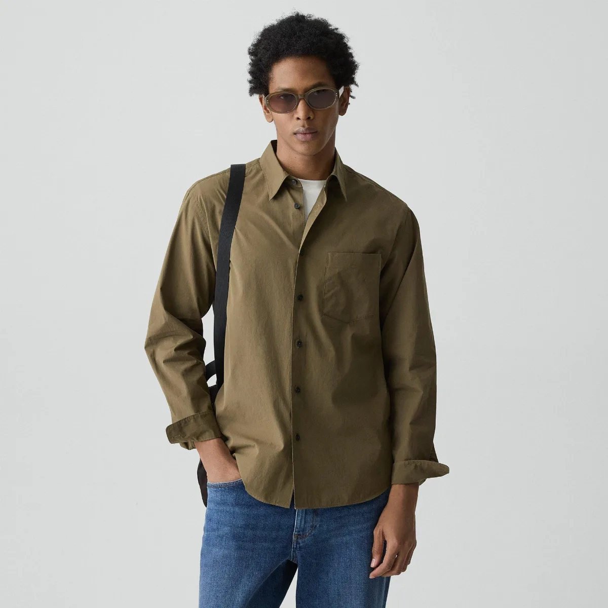 Weekend Shirt in Cotton by Theory