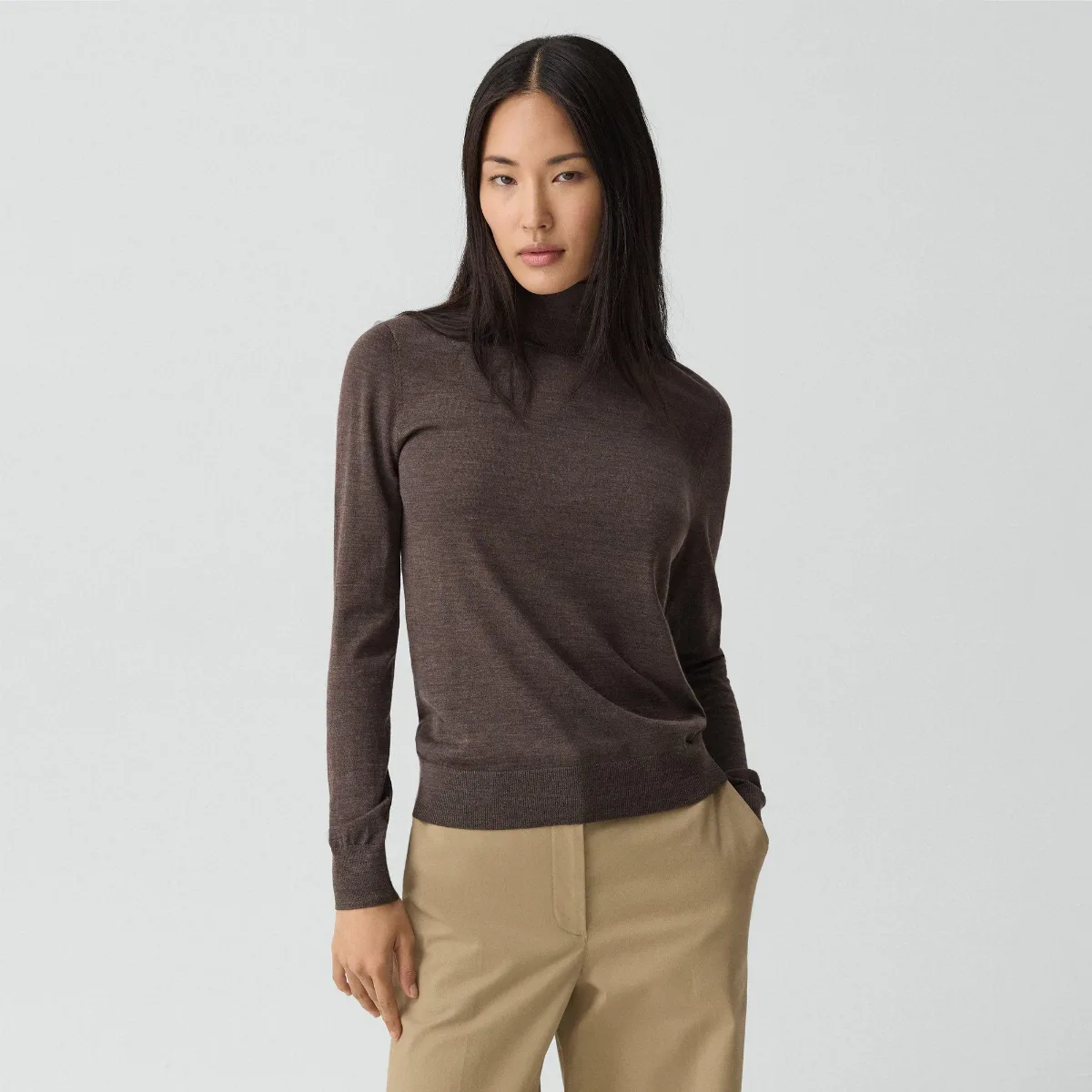 Turtleneck Sweater in Regal Wool by Theory