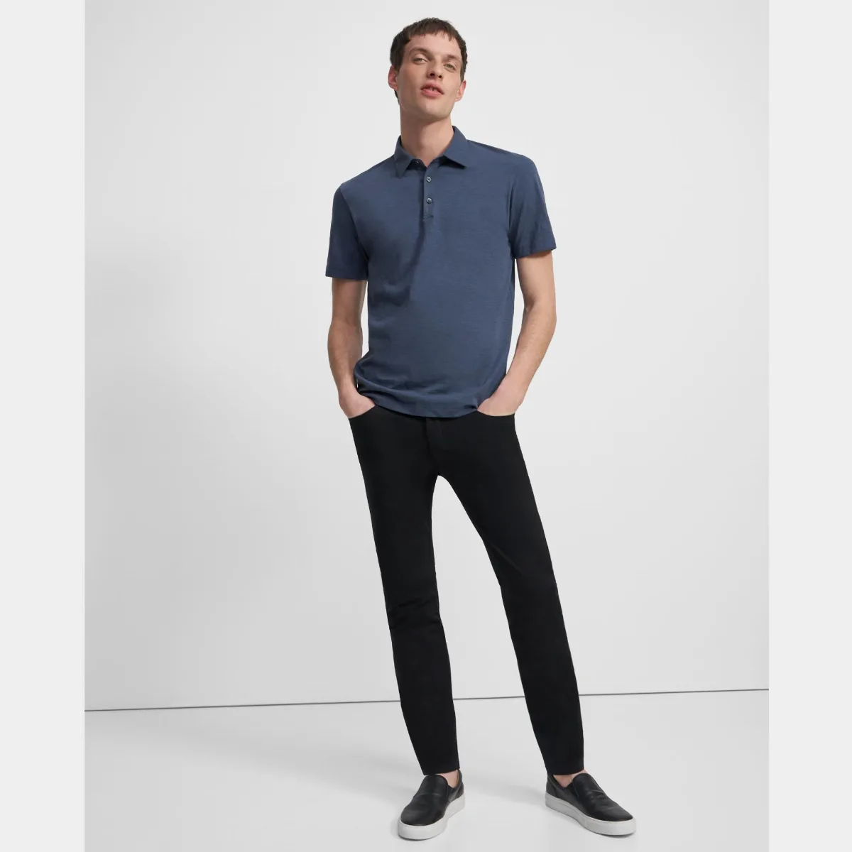 Raffi 5-Pocket Pant in Compact Ponte by Theory