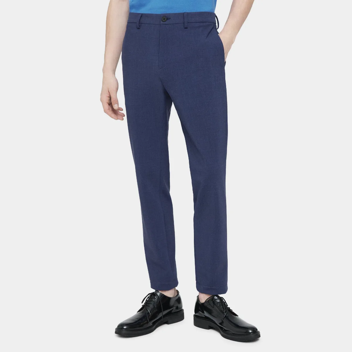 Classic-Fit Pant in Printed Performance Knit by Theory