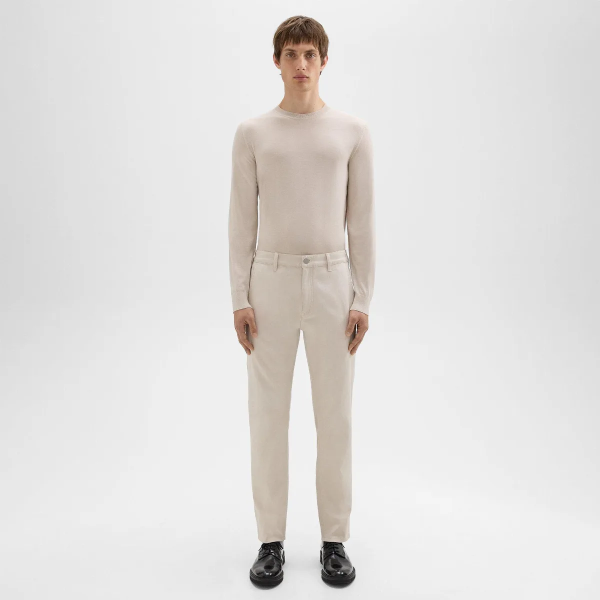 Zaine Carpenter Pant in Stretch Cotton Canvas by Theory