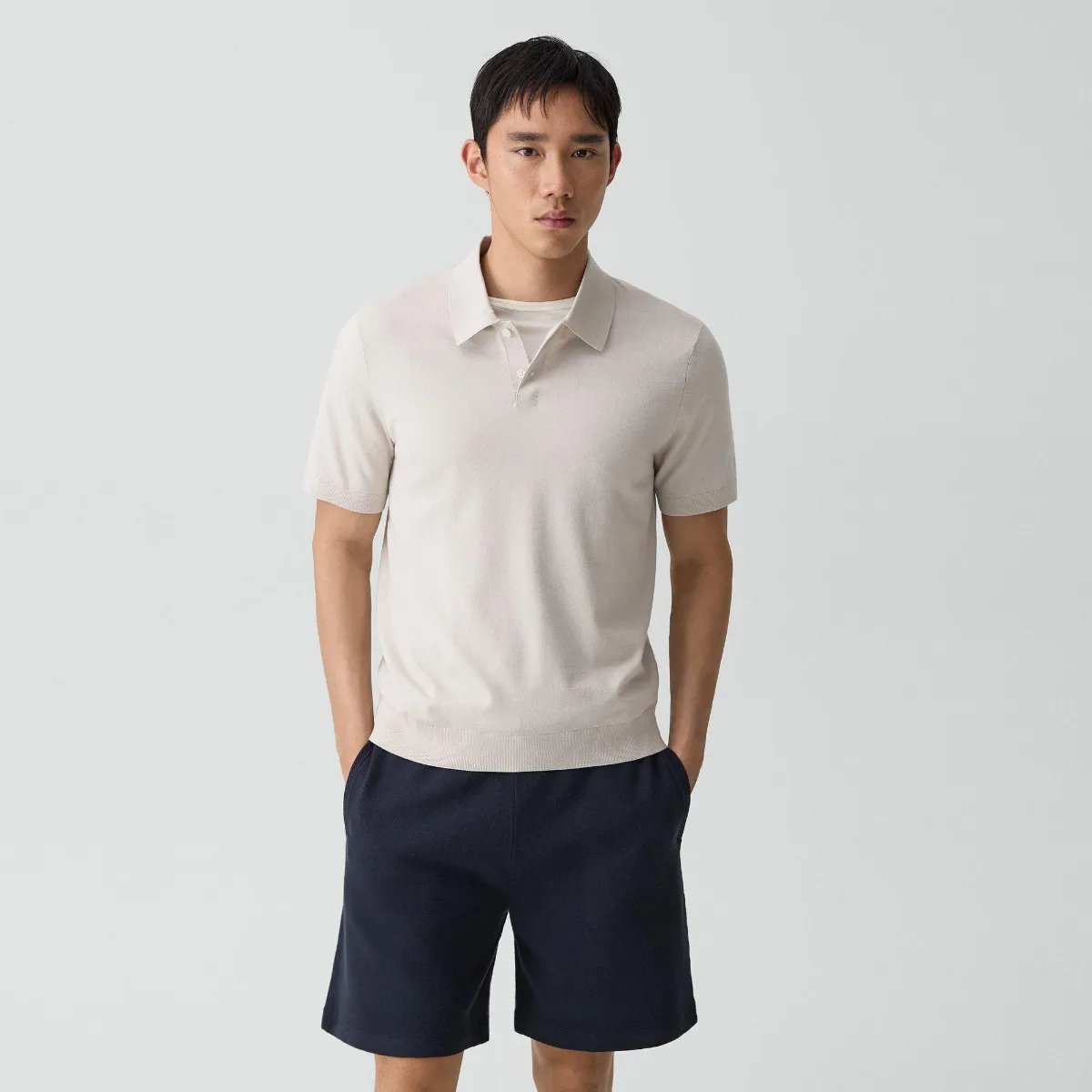 Soris Polo Shirt in Light Bilen